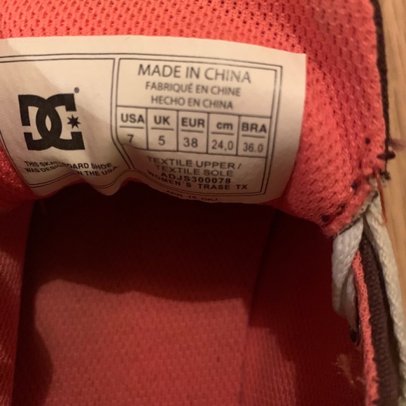 DC shoes Burgundy - Picture 2 of 2